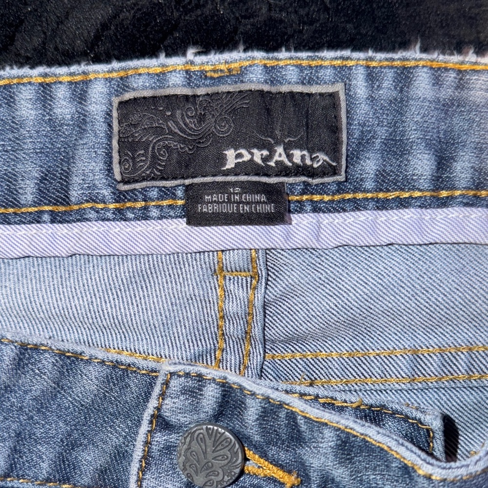 Prana Indigo Denim Jeans